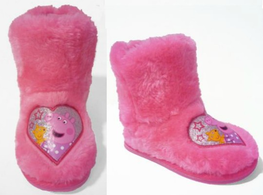 Peppa pig hotsell slippers argos