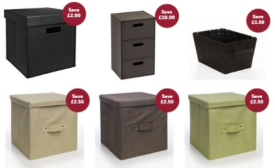 Storage Solutions Now From 3 Wilko, Faux Leather Ottoman Wilko