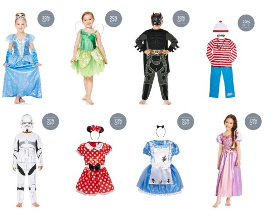 cinderella dress up tesco