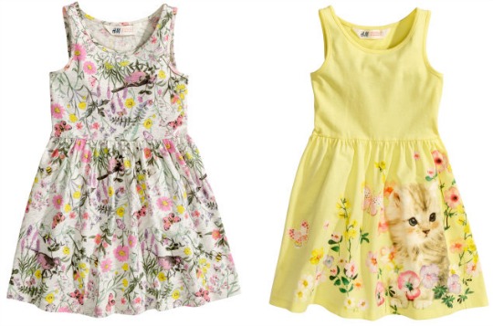 h&m girls summer dresses