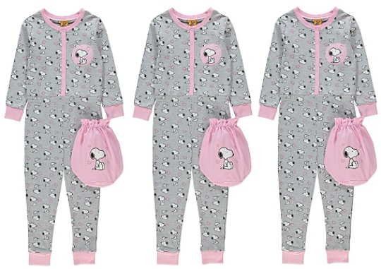 Snoopy pyjamas asda deals