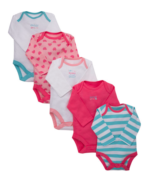 Early Baby and Tiny Baby Bodysuits