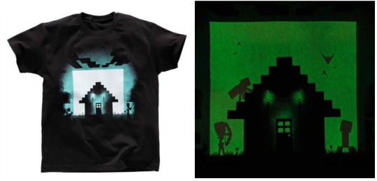 NEW Glow In The Dark Minecraft T-shirt for Kids: £7.99 @ Argos NEW Glow In The Dark Minecraft T-shirt for Kids: £7.99 @ Argos