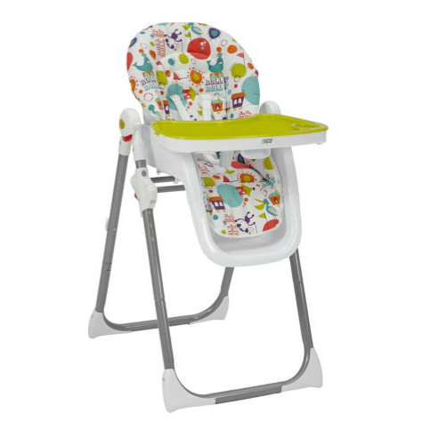 argos baby chair and table