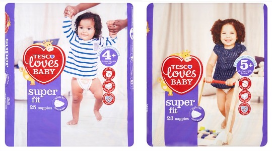 Tesco nappies size best sale 1