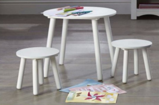 tesco kids table and chairs