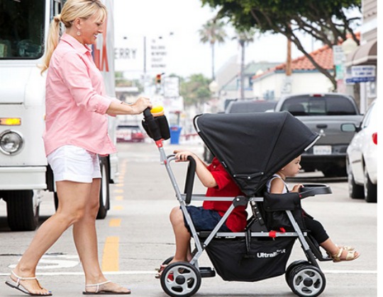 stand on tandem pushchair