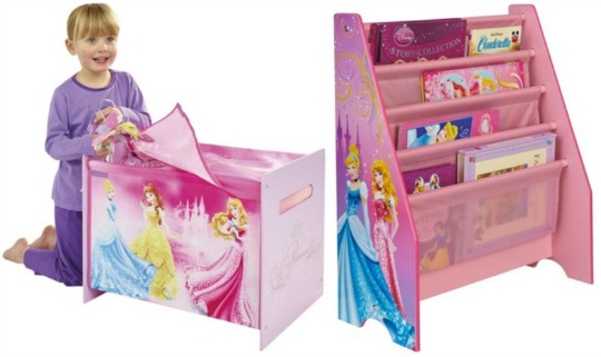 Disney Princess Toy Box Or Sling Bookcase Was 29 Now 20