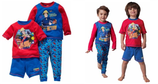 Boys fireman outlet sam pyjamas
