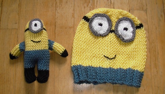 minions knitting patterns pm