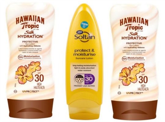 sun cream