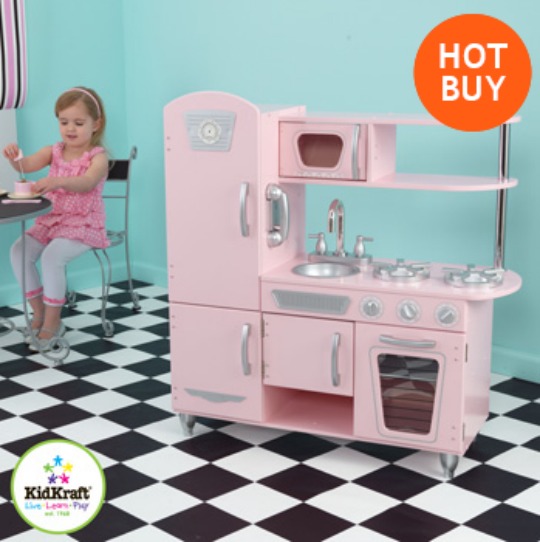 Kidkraft pink vintage kitchen costco new arrivals