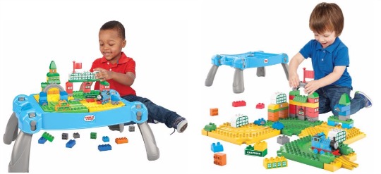 Thomas the tank shop mega bloks table