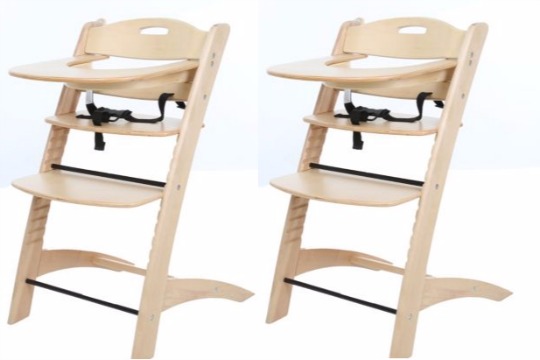 babystart wooden high chair