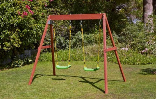 Chad Valley Wooden Double Swing 52 99 8 95 Del Argos