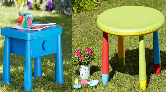 asda childrens table