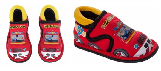 Fireman Sam Slippers 1.99 2.99 Argos
