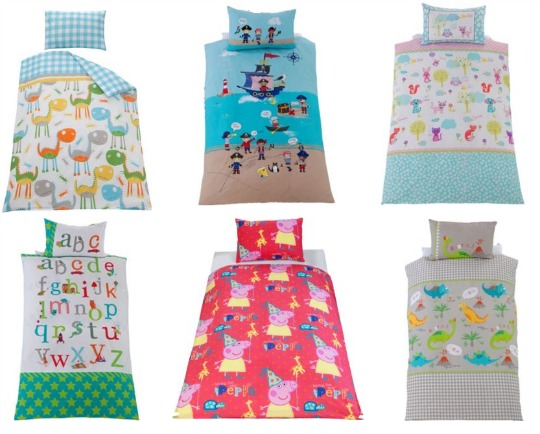 argos kids bedding