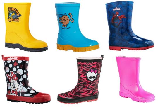 Argos on sale kids wellies