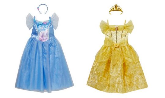 tesco cinderella dress