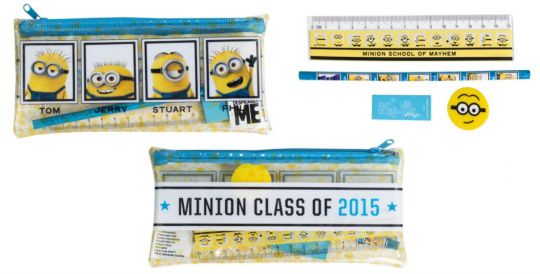 minions filled pencil case pm