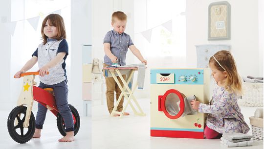 asda wooden pram