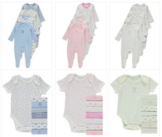 asda baby clothes