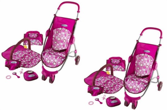 Graco baby best sale doll stroller set