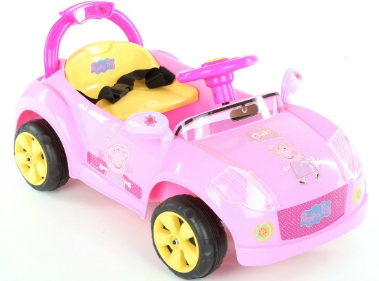 peppa pig battery operated car