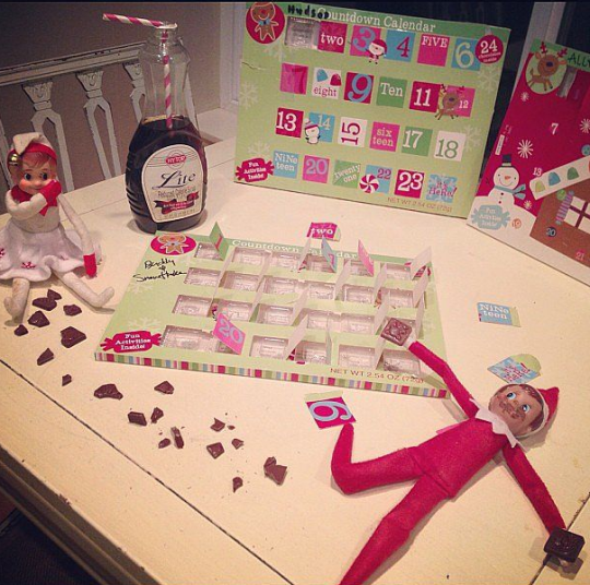 Elf on the Shelf ideas