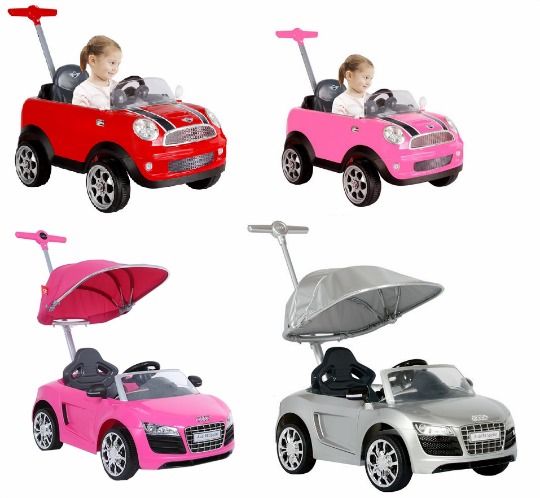 audi push buggy pink