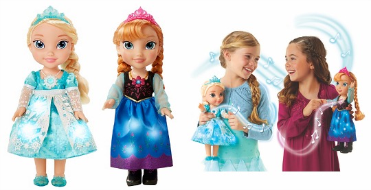 Out Now Disney Frozen Snow Glow Anna Amp Elsa Exclusive Dolls 2 Pack Was 70 Now 40 Asda George - roblox adopt me elsa toy