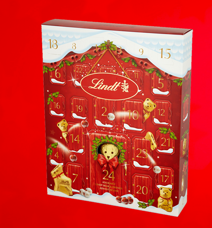 teddy bear advent calendar