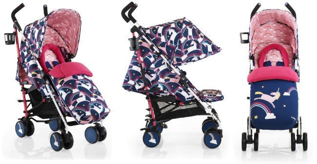 cosatto unicorn pushchair