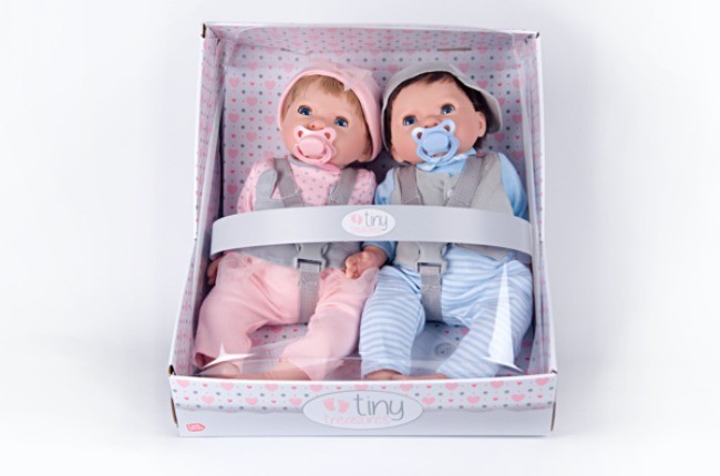 argos twin baby dolls