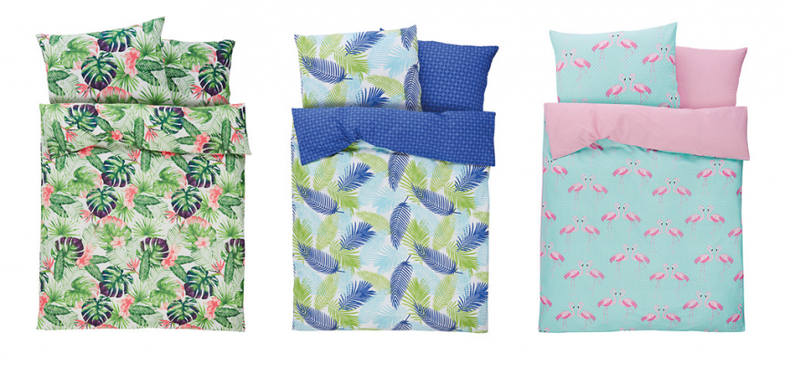 (UF) Tropical Bedding Sets From £7.99 Coming To Lidl