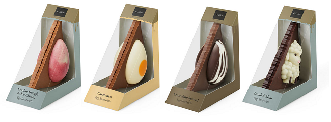 (UF) Hotel Chocolat Launch New Easter Egg Sandwiches 