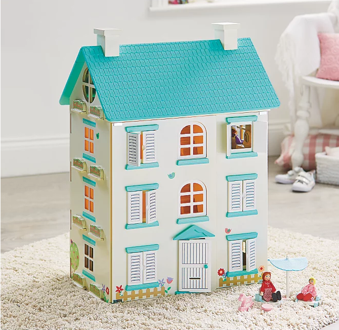 george wooden dolls house