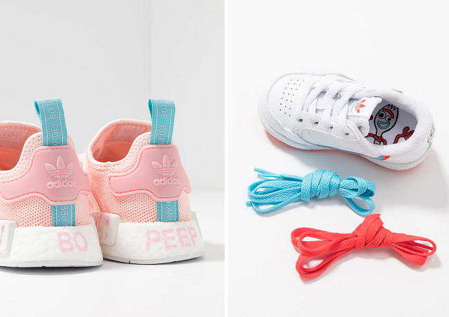 Adidas bo peep trainers on sale