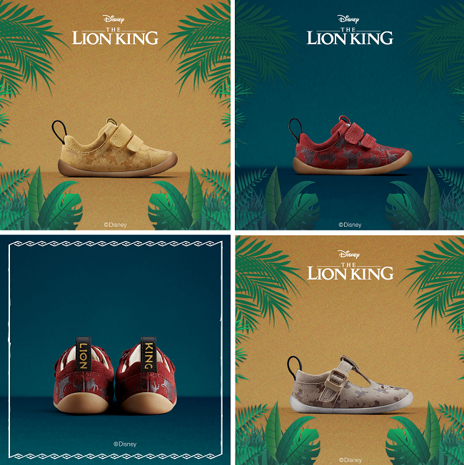 NEW Clarks x Disney s Lion King Collection