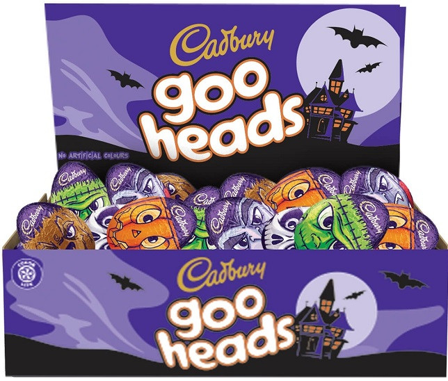 Box of Cadbury Goo Head Eggs