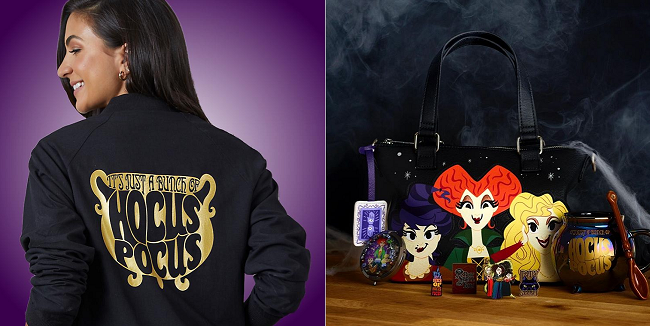 Hocus Pocus collection at Shop Disney