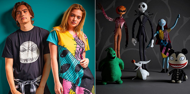 Nightmare Before Christmas collection at Shop Disney