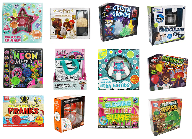 3 for £12 Christmas Gifts from The Works