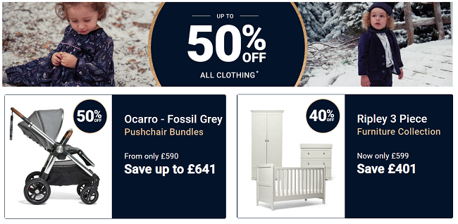 Black Friday Baby Deals at Mamas & Papas