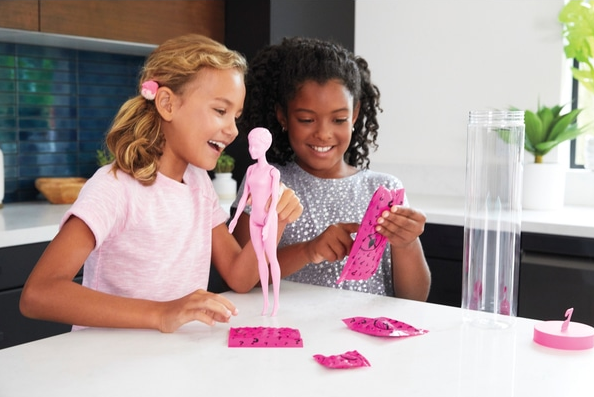 argos barbie colour reveal