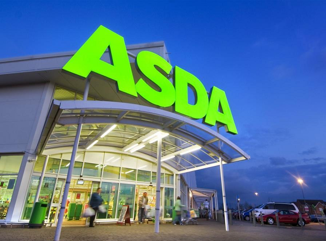 Asda supermarket storefront