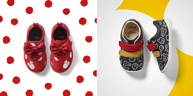 clarks disney shoes