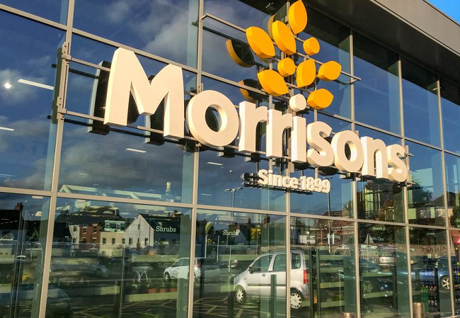 Morrisons supermarket storefront