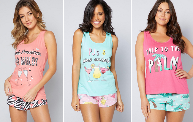 Women's shortie pyjama sets from Studio